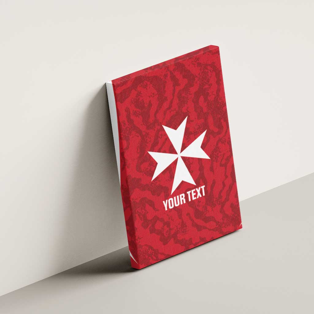 Malta Football Custom Canvas Wall Art Come One Reds - Wonder Print Shop