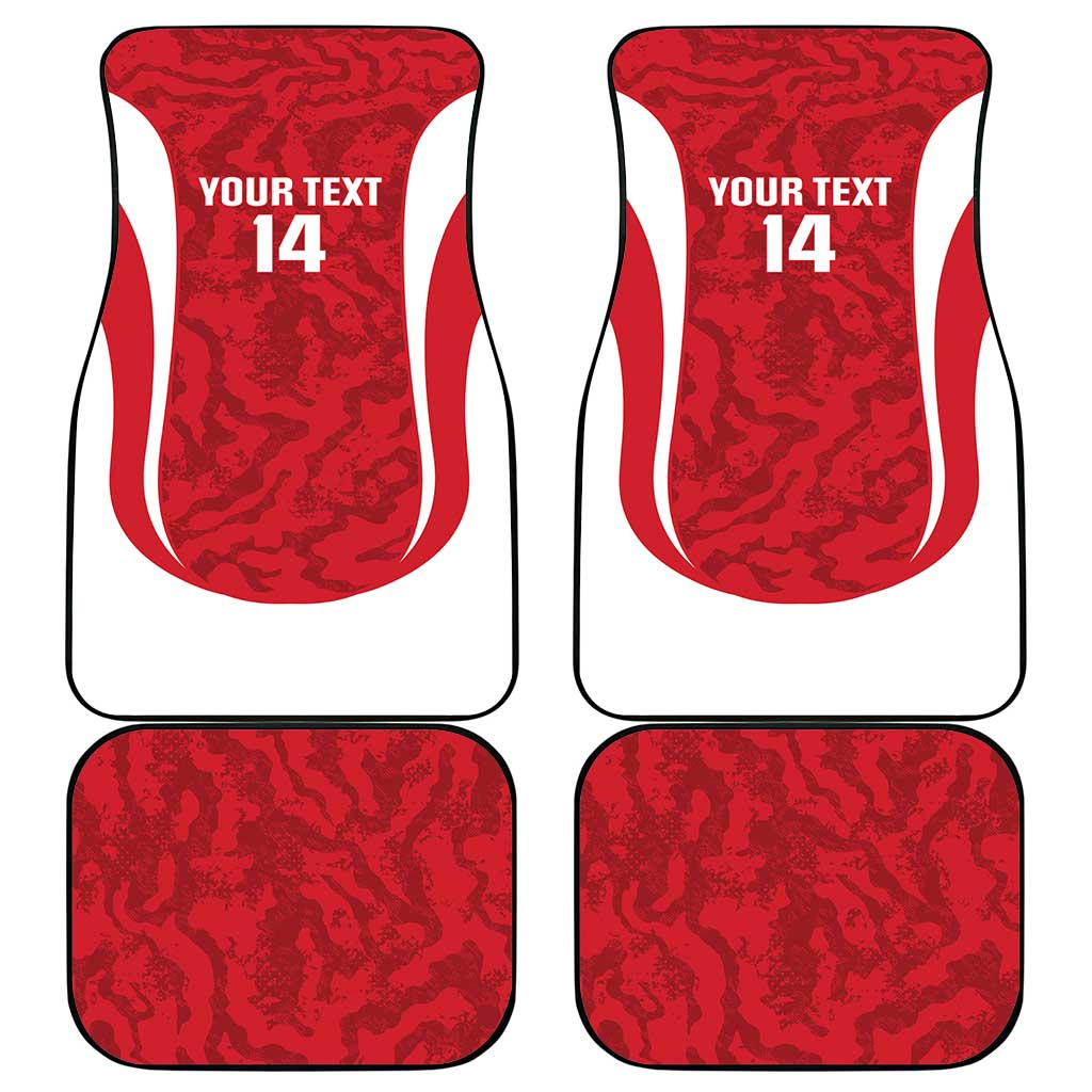 Malta Football Custom Car Mats Come One Reds - Wonder Print Shop