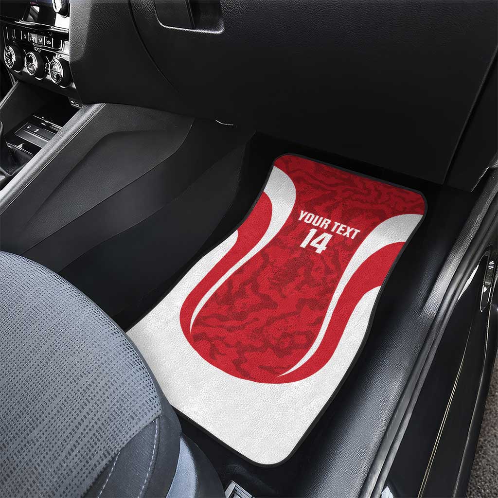 Malta Football Custom Car Mats Come One Reds - Wonder Print Shop