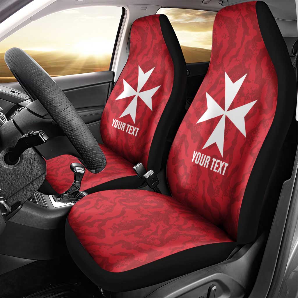 Malta Football Custom Car Seat Cover Come One Reds - Wonder Print Shop