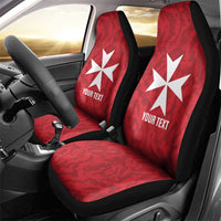 Malta Football Custom Car Seat Cover Come One Reds - Wonder Print Shop