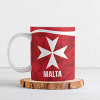 Malta Football Custom Ceramic Mug Come One Reds - Wonder Print Shop
