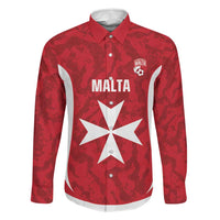 Malta Football Custom Family Matching Off Shoulder Maxi Dress and Hawaiian Shirt Come One Reds - Wonder Print Shop