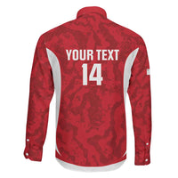 Malta Football Custom Family Matching Off Shoulder Short Dress and Hawaiian Shirt Come One Reds - Wonder Print Shop
