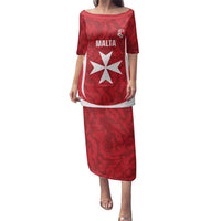 Malta Football Custom Family Matching Puletasi and Hawaiian Shirt Come One Reds - Wonder Print Shop