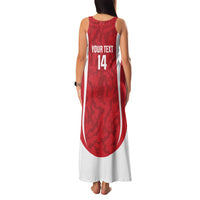 Malta Football Custom Family Matching Tank Maxi Dress and Hawaiian Shirt Come One Reds - Wonder Print Shop