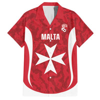Malta Football Custom Hawaiian Shirt Come One Reds - Wonder Print Shop