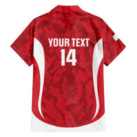Malta Football Custom Hawaiian Shirt Come One Reds - Wonder Print Shop