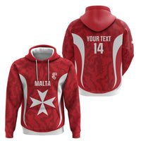 Malta Football Custom Hoodie Come One Reds - Wonder Print Shop