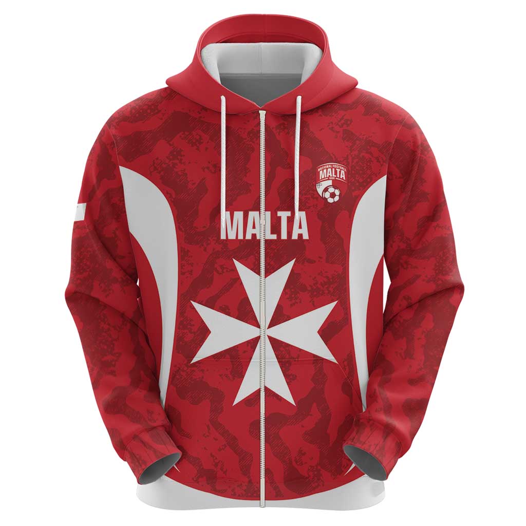 Malta Football Custom Hoodie Come One Reds - Wonder Print Shop