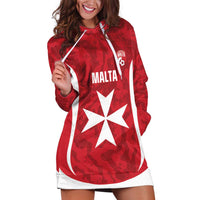 Malta Football Custom Hoodie Dress Come One Reds - Wonder Print Shop