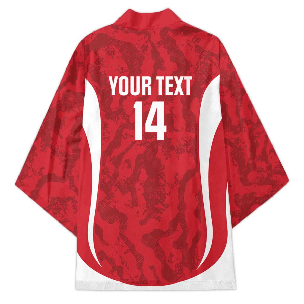 Malta Football Custom Kimono Come One Reds - Wonder Print Shop
