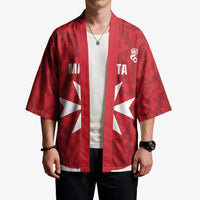 Malta Football Custom Kimono Come One Reds - Wonder Print Shop