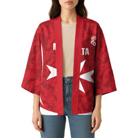 Malta Football Custom Kimono Come One Reds - Wonder Print Shop