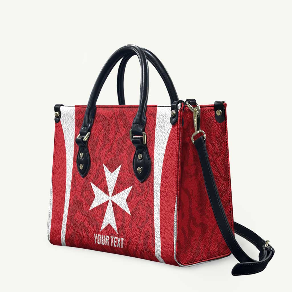 Malta Football Custom Leather Bag Come One Reds - Wonder Print Shop