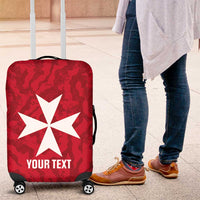 Malta Football Custom Luggage Cover Come One Reds - Wonder Print Shop