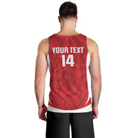 Malta Football Custom Men Tank Top Come One Reds - Wonder Print Shop