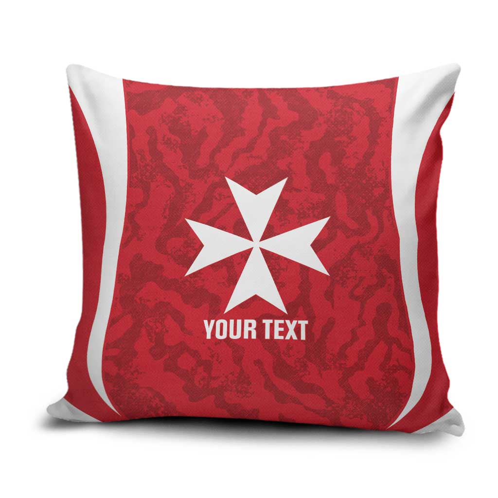 Malta Football Custom Pillow Cover Come One Reds - Wonder Print Shop
