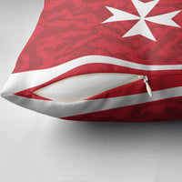 Malta Football Custom Pillow Cover Come One Reds - Wonder Print Shop