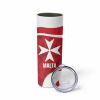 Malta Football Custom Skinny Tumbler Come One Reds - Wonder Print Shop