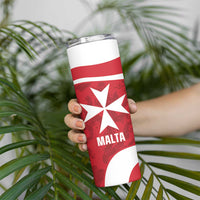 Malta Football Custom Skinny Tumbler Come One Reds - Wonder Print Shop