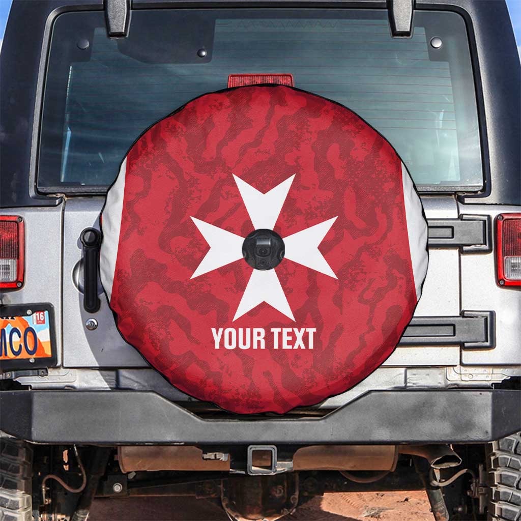 Malta Football Custom Spare Tire Cover Come One Reds - Wonder Print Shop