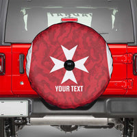 Malta Football Custom Spare Tire Cover Come One Reds - Wonder Print Shop