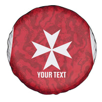 Malta Football Custom Spare Tire Cover Come One Reds - Wonder Print Shop