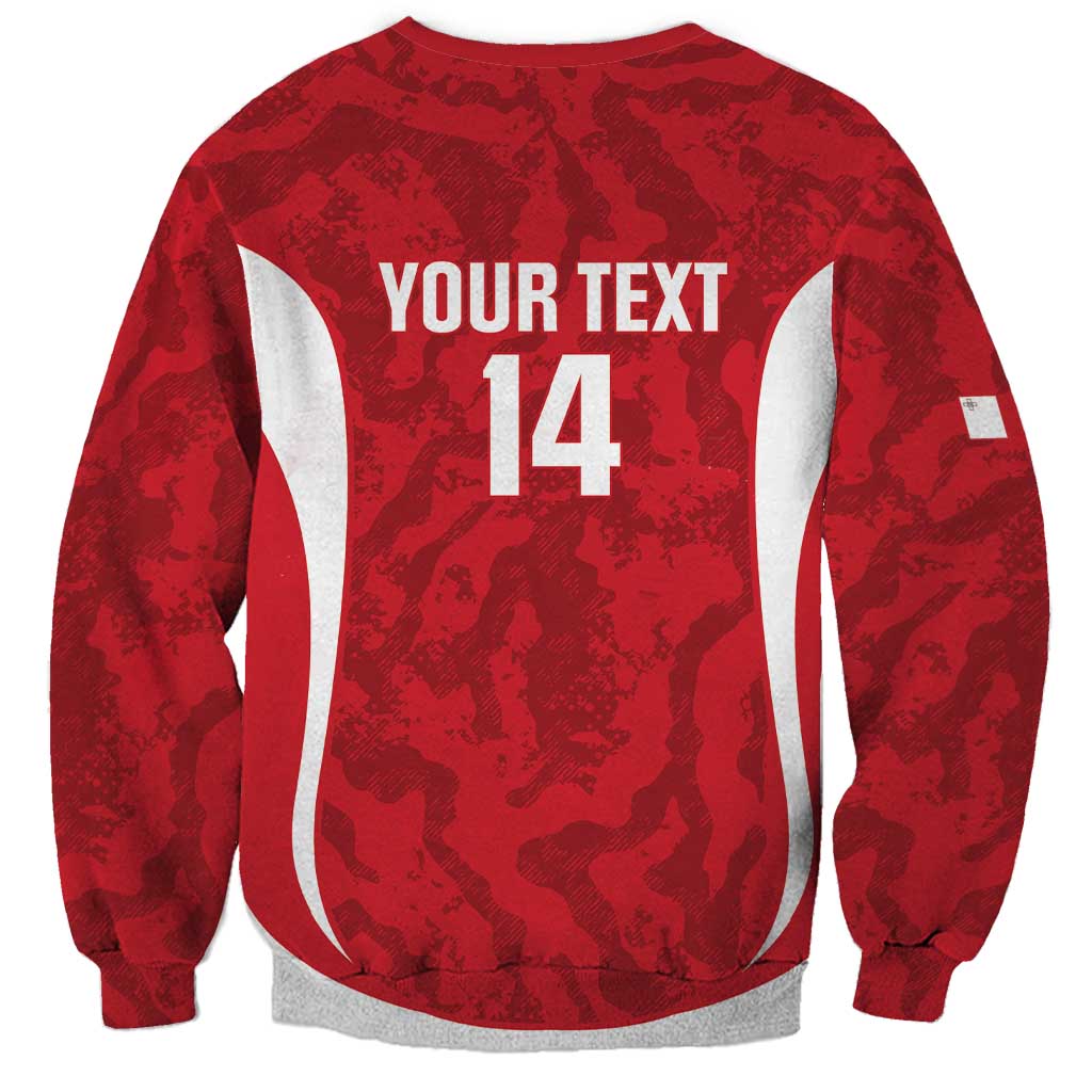Malta Football Custom Sweatshirt Come One Reds - Wonder Print Shop