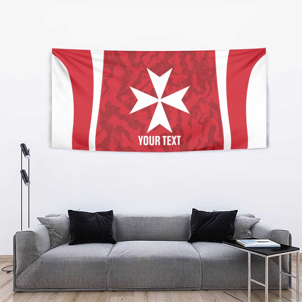 Malta Football Custom Tapestry Come One Reds - Wonder Print Shop