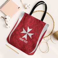 Malta Football Custom Tote Bag Come One Reds - Wonder Print Shop