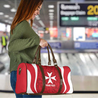 Malta Football Custom Travel Bag Come One Reds - Wonder Print Shop