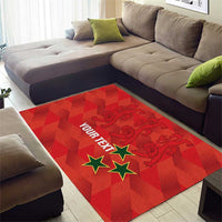 Custom Cayman Islands Football Area Rug 2025 Go Champions