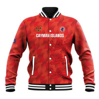 Custom Cayman Islands Football Baseball Jacket 2025 Go Champions