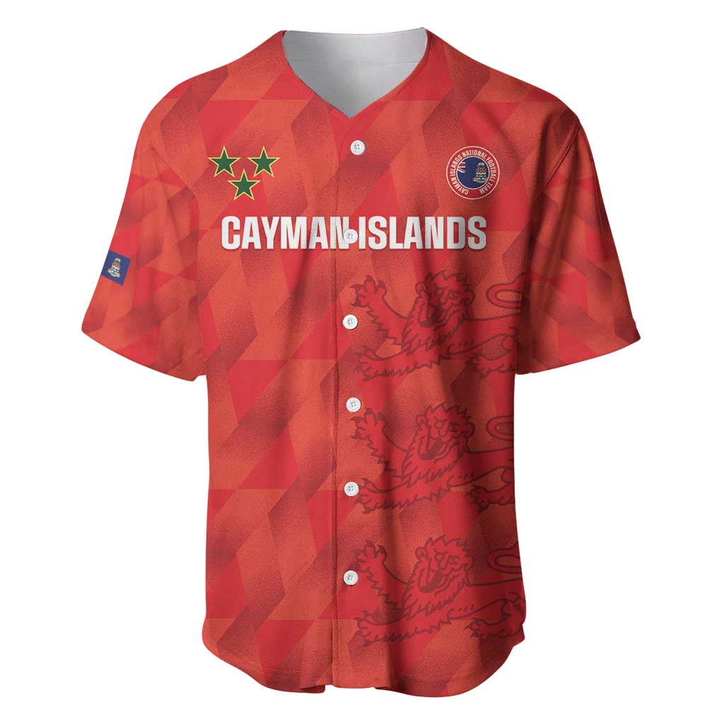 Custom Cayman Islands Football Baseball Jersey 2025 Go Champions