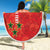 Custom Cayman Islands Football Beach Blanket 2025 Go Champions