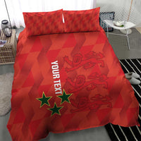 Custom Cayman Islands Football Bedding Set 2025 Go Champions