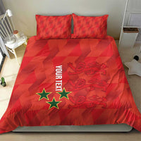 Custom Cayman Islands Football Bedding Set 2025 Go Champions
