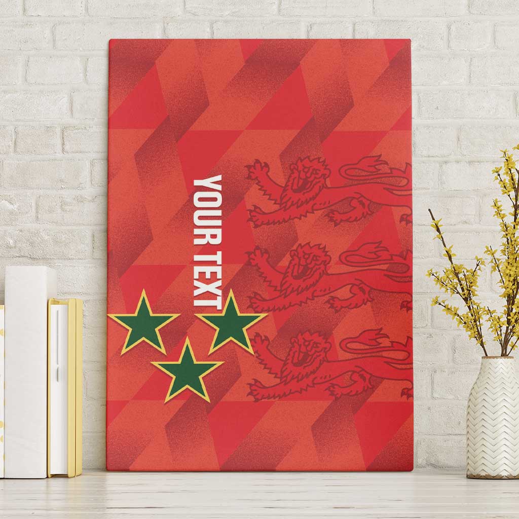 Custom Cayman Islands Football Canvas Wall Art 2025 Go Champions - Wonder Print Shop