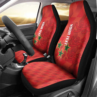 Custom Cayman Islands Football Car Seat Cover 2025 Go Champions - Wonder Print Shop