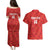 Custom Cayman Islands Football Couples Matching Puletasi and Hawaiian Shirt 2025 Go Champions