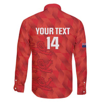 Custom Cayman Islands Football Family Matching Long Sleeve Bodycon Dress and Hawaiian Shirt 2025 Go Champions - Wonder Print Shop