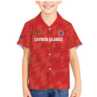 Custom Cayman Islands Football Family Matching Mermaid Dress and Hawaiian Shirt 2025 Go Champions - Wonder Print Shop