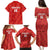 Custom Cayman Islands Football Family Matching Puletasi and Hawaiian Shirt 2025 Go Champions