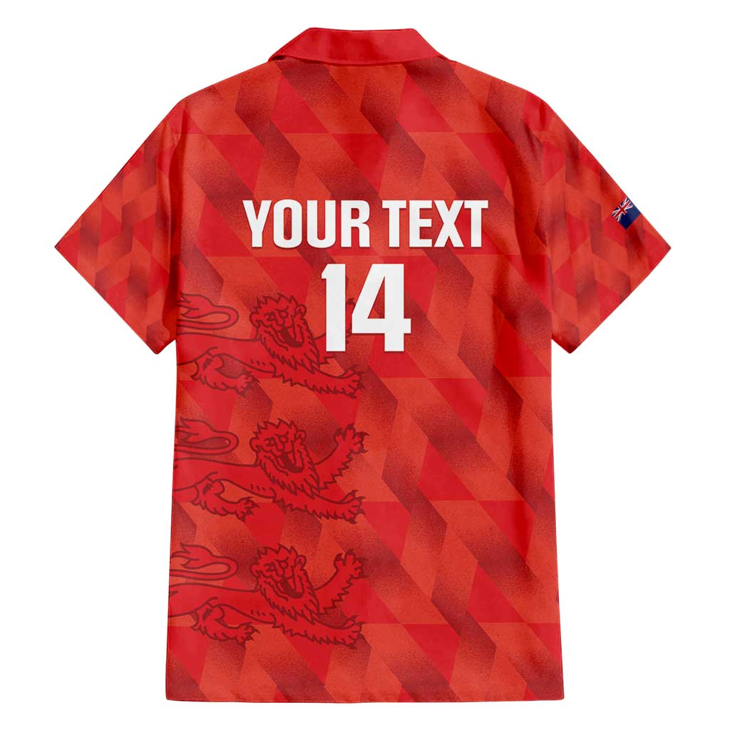 Custom Cayman Islands Football Family Matching Puletasi and Hawaiian Shirt 2025 Go Champions