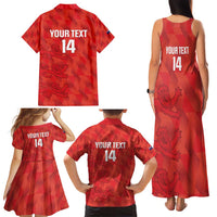 Custom Cayman Islands Football Family Matching Tank Maxi Dress and Hawaiian Shirt 2025 Go Champions - Wonder Print Shop