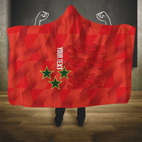 Custom Cayman Islands Football Hooded Blanket 2025 Go Champions - Wonder Print Shop