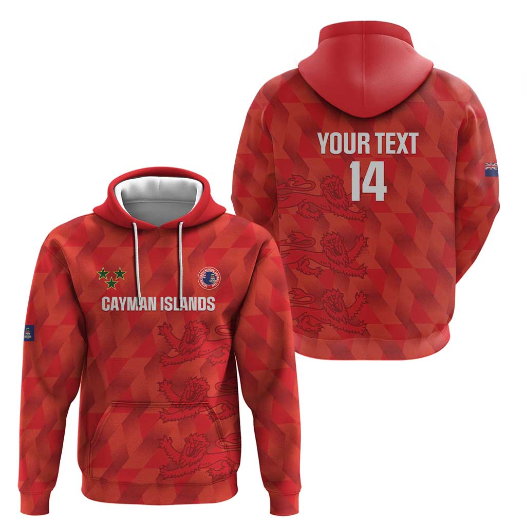 Custom Cayman Islands Football Hoodie 2025 Go Champions - Wonder Print Shop