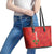Custom Cayman Islands Football Leather Tote Bag 2025 Go Champions