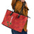 Custom Cayman Islands Football Leather Tote Bag 2025 Go Champions